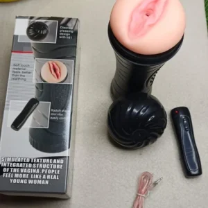 Flashlight Soft Silicon Real Fun Male Masturbator Sex Toy For Men